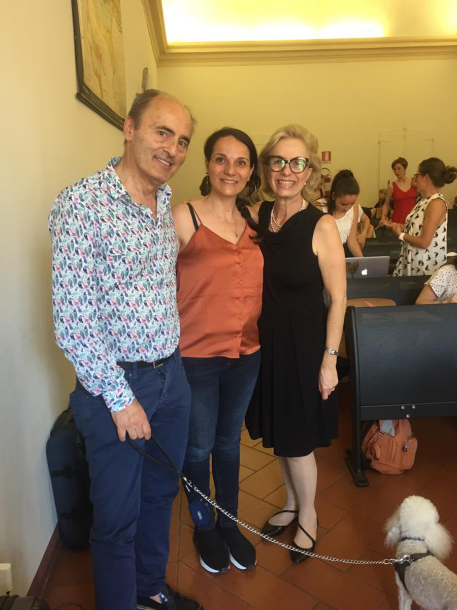 ...con il Prof. Franco Fussi e la Dott.ssa Mara Behlau